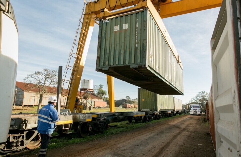 Explosivas cifras para el ferrocarril Urquiza Cargas