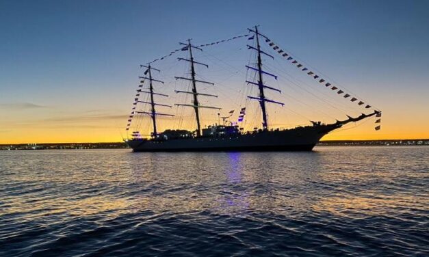 La fragata ARA “Libertad” regresó al Apostadero Naval Buenos Aires