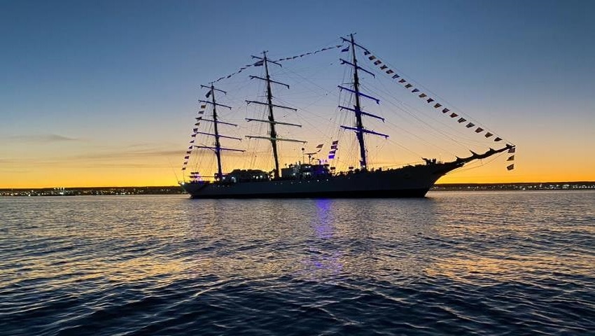 La fragata ARA “Libertad” regresó al Apostadero Naval Buenos Aires