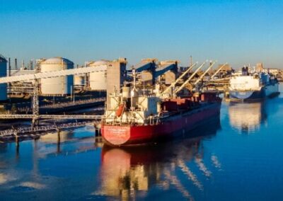 El Puerto de Bahía Blanca consigue nuevas marcas históricas en el primer semestre del año