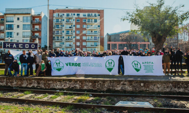 APDFA: se presentó la agrupación Verde y Blanca