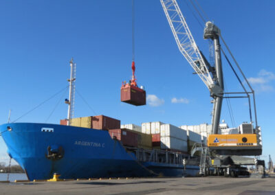 Desde Euroamérica se exporta carga en contenedores al mundo