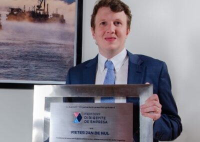 Premio Dirigente de Empresa 2021 es otorgado a Pieter Jan De Nul