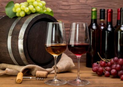 Las exportaciones de vino fraccionado aumentaron y las de vino a granel disminuyeron