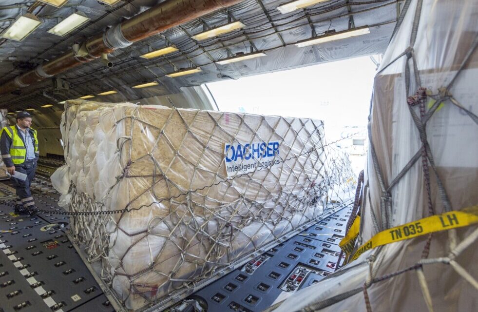 Dachser USA Air & Sea Logistics celebra el primer aniversario del servicio consecutivo de carga aérea Frankfurt-Chicago-Frankfurt