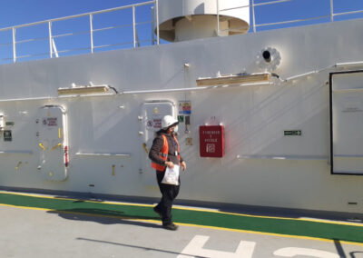 Continúan las inspecciones sanitarias en buques de puertos del norte bonaerense