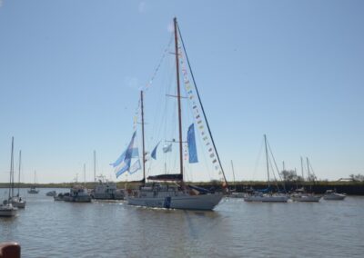 El motovelero Houssay representará a la Prefectura Naval Argentina en el bicentenario de la Marina de Guerra de Perú