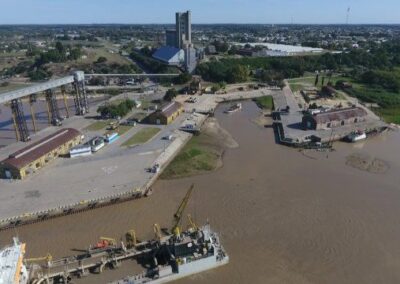 El puerto de San Pedro es el primero de la hidrovía en contar con el balizamiento electrónico