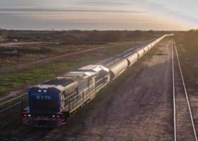 Nuevo récord en julio: ¿Cuántas toneladas se transportaron en trenes?