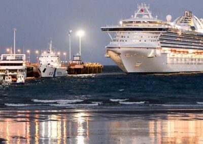 Ultiman detalles para el arribo de 40 cruceros a Puerto Madryn