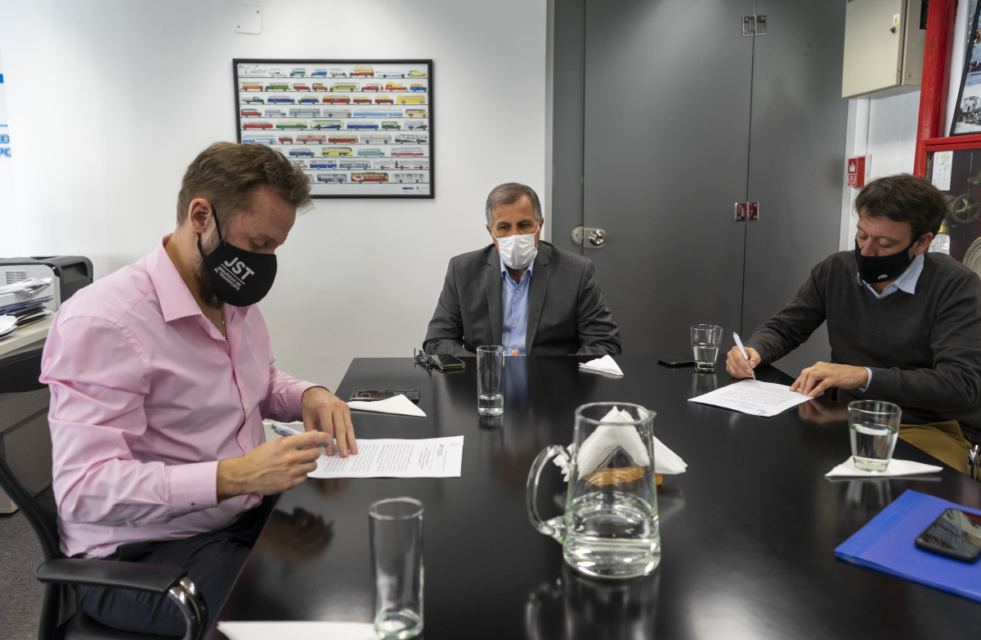 La JST y Copparoni S.A firmaron un convenio de cooperación técnica