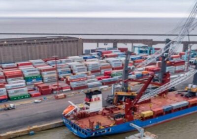 APM Terminals Buenos Aires incorporó una grúa de última generación para sus operaciones portuarias