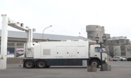 El Puerto de Bahia Blanca adquirió un nuevo escáner móvil