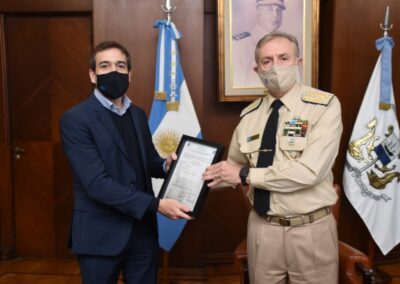 Antares Naviera recibió certificado de prevención de la contaminación por parte de la PNA