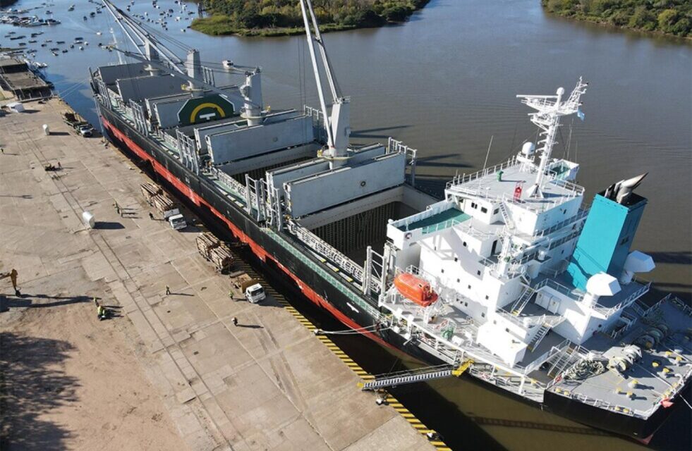 Desde puertos entrerrianos se exportarán 34,000 tn de madera