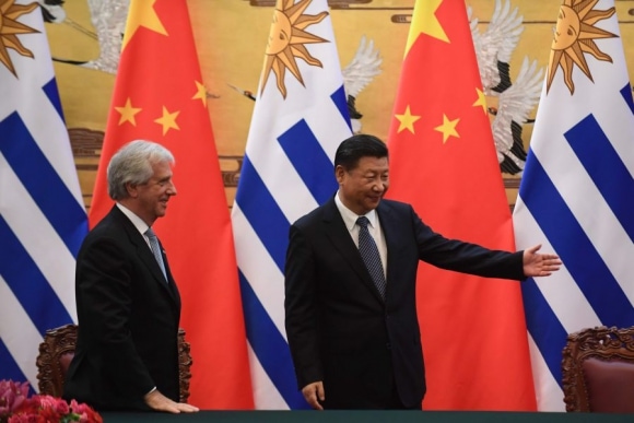 Uruguay negocia un acuerdo de libre comercio con China