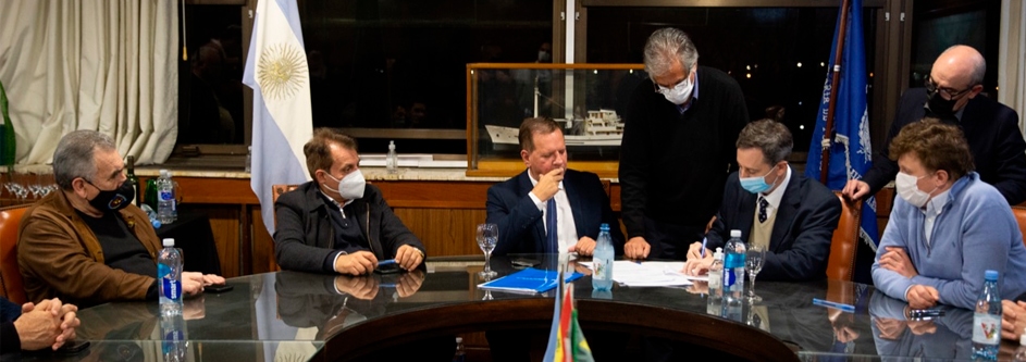 Finalizó la concesión: AGP comenzó su gestión transitoria en la hidrovia