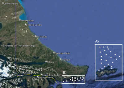 Se realiza una campaña para determinar el potencial pesquero de centolla en el norte de la Isla de los Estados y el sur de la Península Mitre