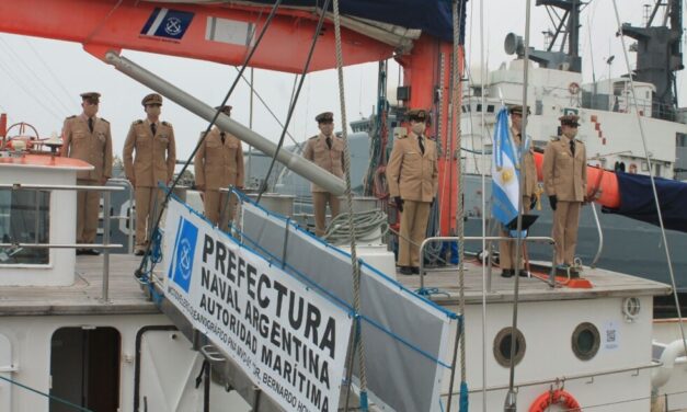 El motovelero Dr. Bernardo Houssay llegó a Perú