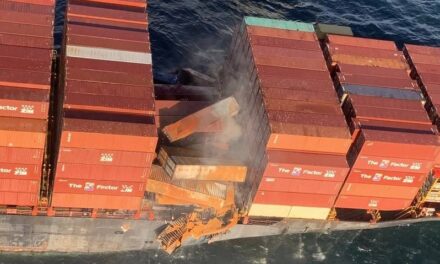 Más de 100 contenedores perdidos del buque Zim Kingston frente a las costas de Canadá