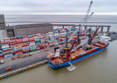 Crece la infraestructura logística en Puerto Buenos Aires