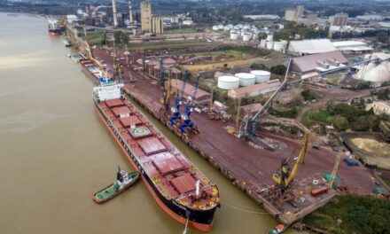 Puerto San Nicolás avanza en la reconstrucción del muelle sur