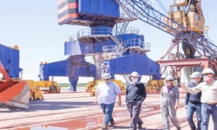 AGP firmó convenio con puerto San Nicolás por la reconstrucción del muelle