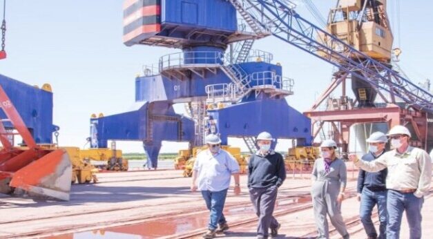AGP firmó convenio con puerto San Nicolás por la reconstrucción del muelle