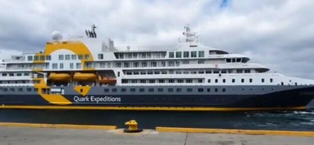 USHUAIA: Crucero en aislamiento por casos de COVID
