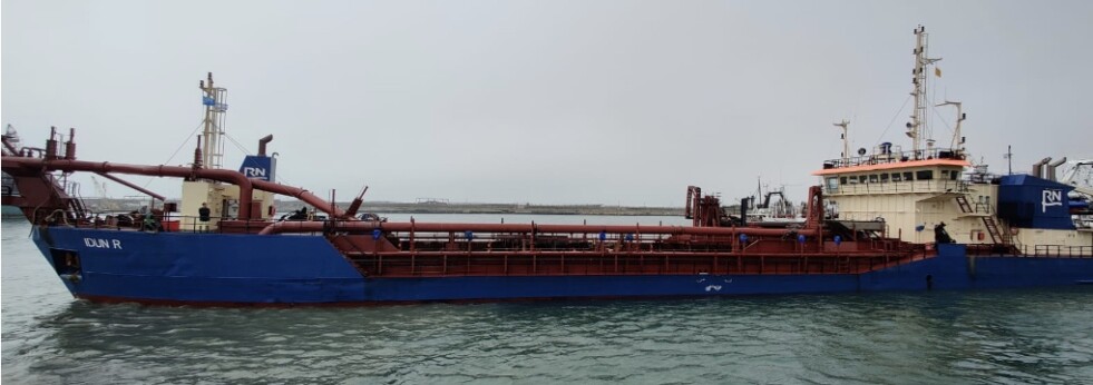 Llegó la Draga  «Idun R» a Mar del Plata