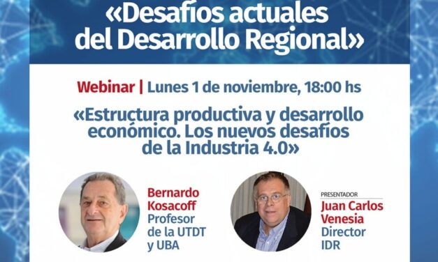 Ciclo On Line por los 25 años del Instituto de Desarrollo Regional de Rosario