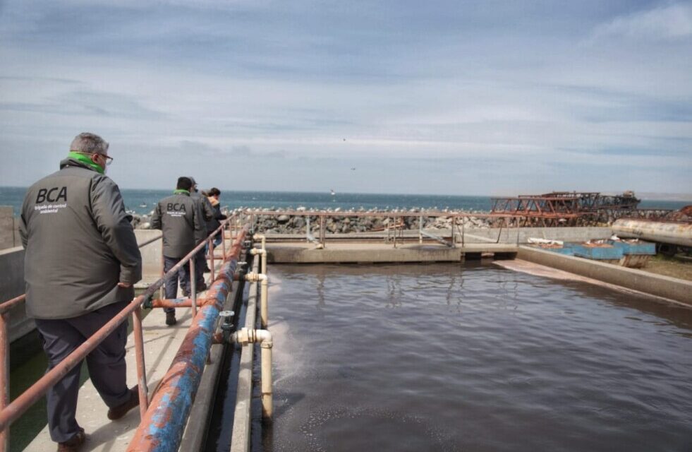 Ambiente inspeccionó establecimientos de la industria pesquera en Chubut