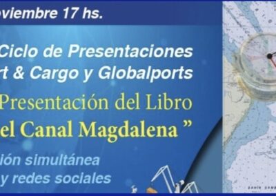 Se presentará el libro “La hora del Canal Magdalena”