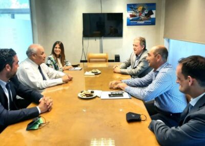 El Síndico General de la Nación, Carlos Montero, visitó Tandanor