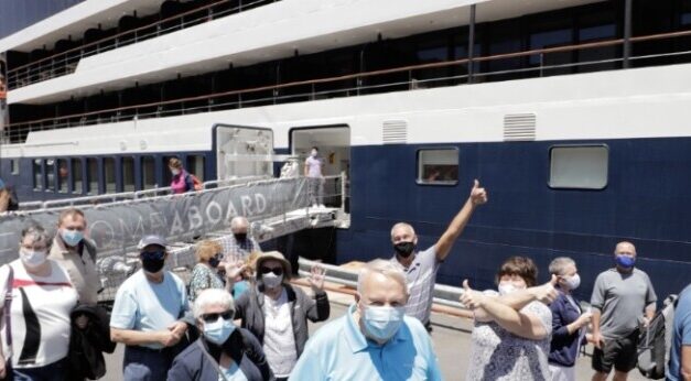 Llegó un nuevo crucero con turistas internacionales a la Argentina