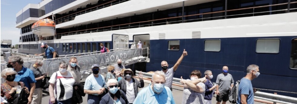 Llegó un nuevo crucero con turistas internacionales a la Argentina
