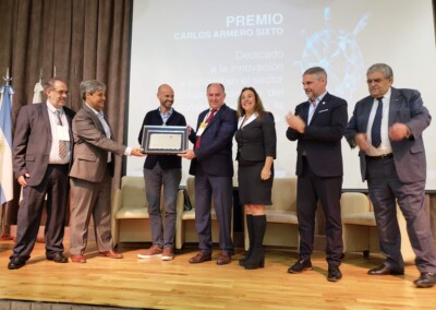 Se entrego el Premio Carlos Armero Sixto 2019: el ganador fue el puerto de Bahía Blanca