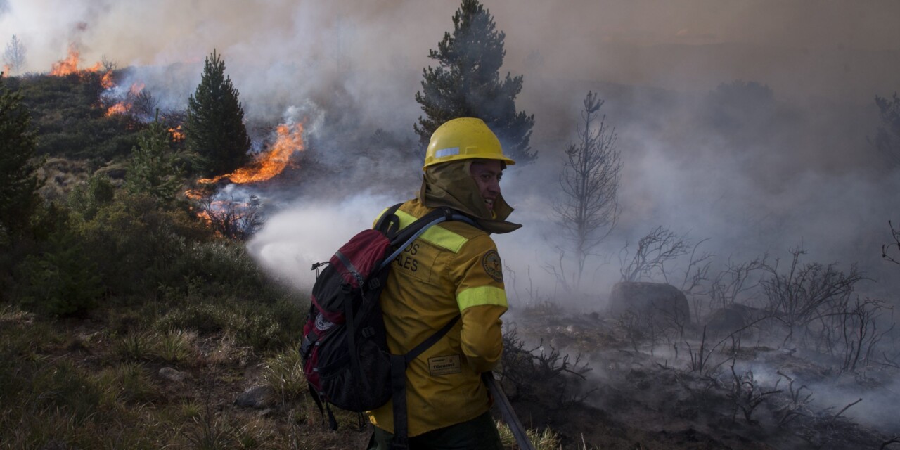 Incendios forestales: Ambiente envía más brigadistas a la Patagonia