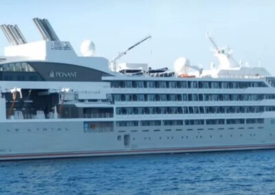 Arribó a Ushuaia el lujoso crucero “Le Lyrial”