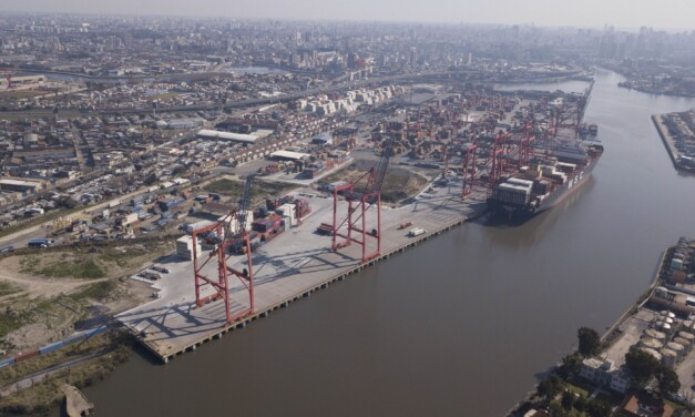El Puerto de Dock Sud reduce emisiones de gases de efecto invernadero a 59.9 Toneladas