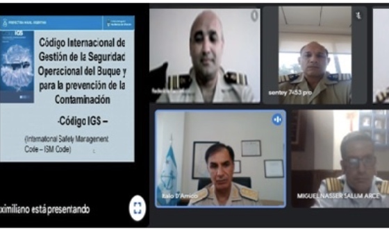 Prefectura dictó el Curso Formación para Auditores de Sistema Gestión de la Seguridad y Protección de los Buques
