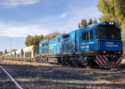 Trenes Argentinos Cargas superó esta semana los 8 millones de toneladas transportadas en el año