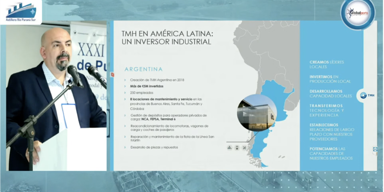 Los puertos y el sistema ferroviario argentino