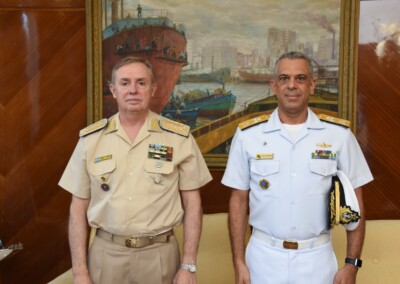 Se firmó un memorando de cooperación entre la Prefectura Naval Argentina y la Directoría de Puertos y Costas de la Marina de Brasil