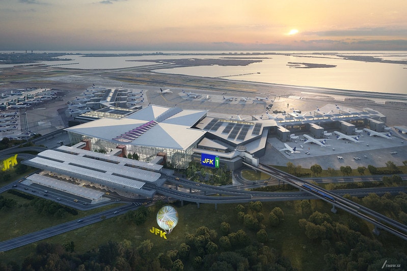 Cómo será la nueva terminal del aeropuerto JFK de New York