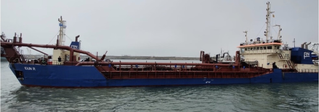 Avanza a buen ritmo la obra de dragado en el puerto de Mar del Plata