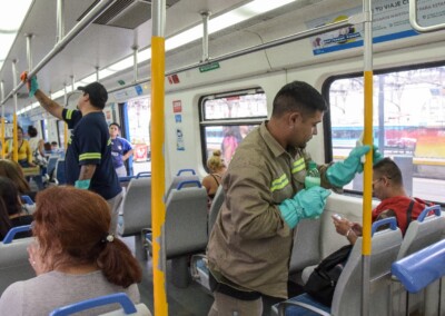 Covid-19: piden la aplicación de la tercera dosis para trabajadores del transporte