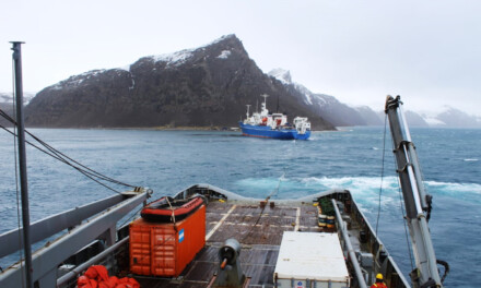 Buque ruso varado en la Antártida es auxiliado por la Armada Argentina