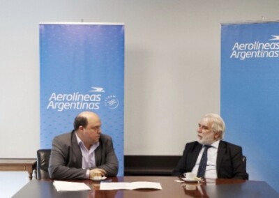 Aerolíneas Argentinas firma convenio con la Oficina Anticorrupción