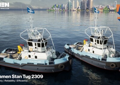 Damen Shipyards firma contrato con Tidewater para el suministro de dos Damen Stan Tugs 2309